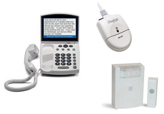 CapTel Phone, Phone Signaler, Strobe Doorbell