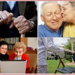 Pictures of senior citizens enjoying home