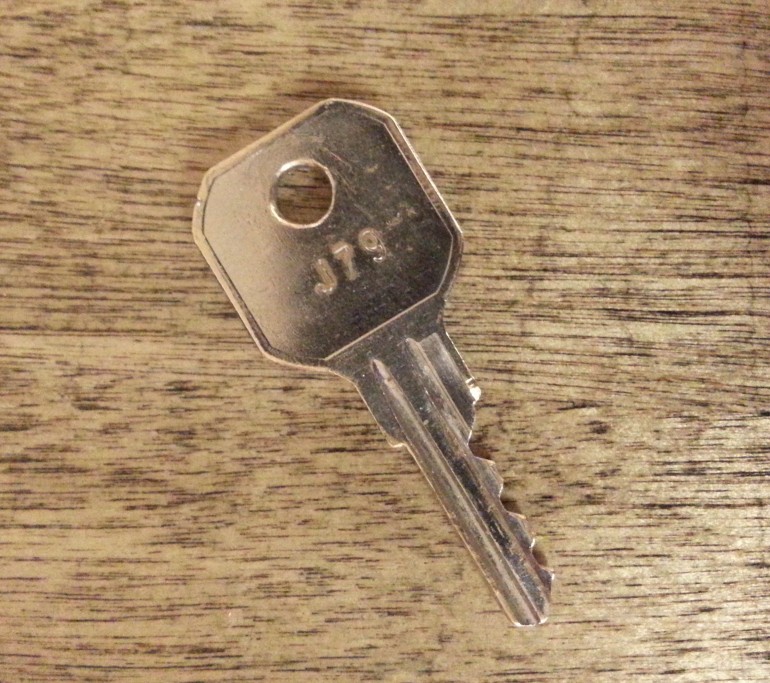 Very small key.