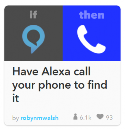 Have Alexa Call My Phone to Find It