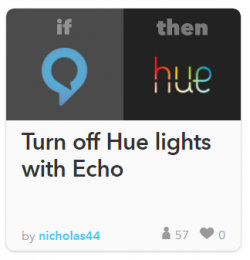Turn off Hue Lights with Echo