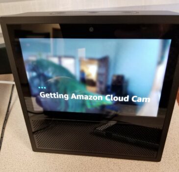 Alexa Echo Show with Cloud Cam