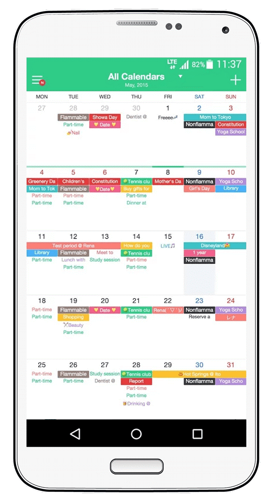 Sharing the Caregiving Responsibility Made Easy with TimeTree Calendar