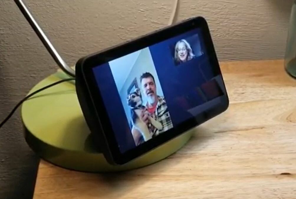 The Simplest Video Call Ever-No Touchscreen for COVID-19!