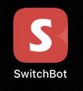 SwitchBot App icon. A red square with a white S